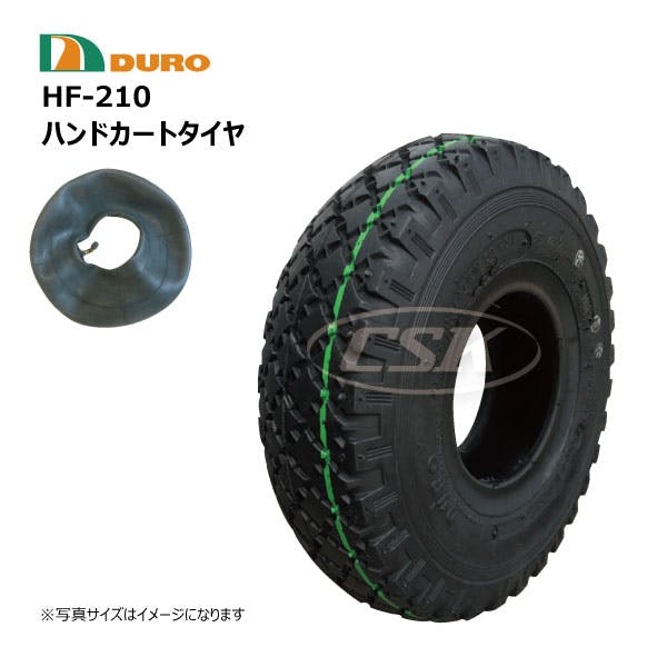 各1本 DURO 3.00-4 4PR HF-210 デュロ タイヤ チューブ セット ダイヤ
