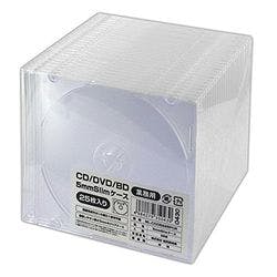 MAG-LAB CD/DVD/BD 1枚収納 5mmスリムケース 25枚入 1個　-1