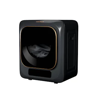 小型衣類乾燥機 3kg Smart Cube Dryer カラーパネルタイプ 実用新案採用モデル 干すから解放される洗濯の新定番 Sunruck SR-ASMN307C-GY グレー