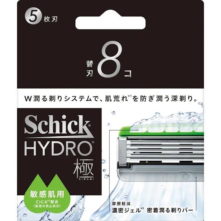 シック ハイドロ極 敏感肌 替刃 × 1点 【送料込み】 #4891228320607
