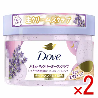 【2点まとめ買い】ダヴ ふわとろクリーミースクラブ ミッドナイトラベンダー × 2点 【送料込み】 #4902111778341