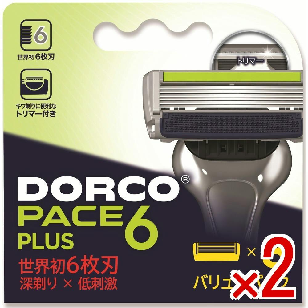【2点まとめ買い】PACE6 PLUS 替刃 バリューパック × 2点　 【送料込み】 ＃4562351980760