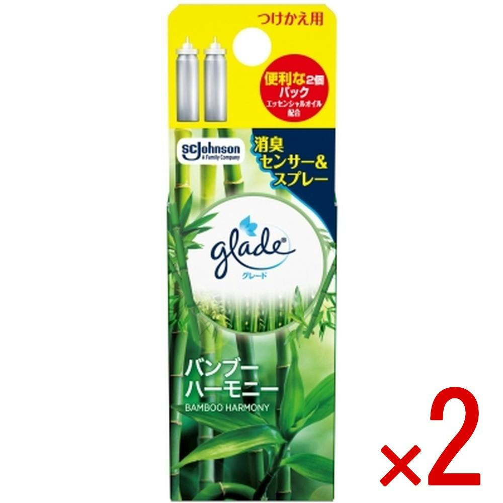 【2点まとめ買い】グレード消臭センサー＆スプレーバンブーハーモニーつけかえ用 × 2点　 【送料込み】 ＃4901609016927