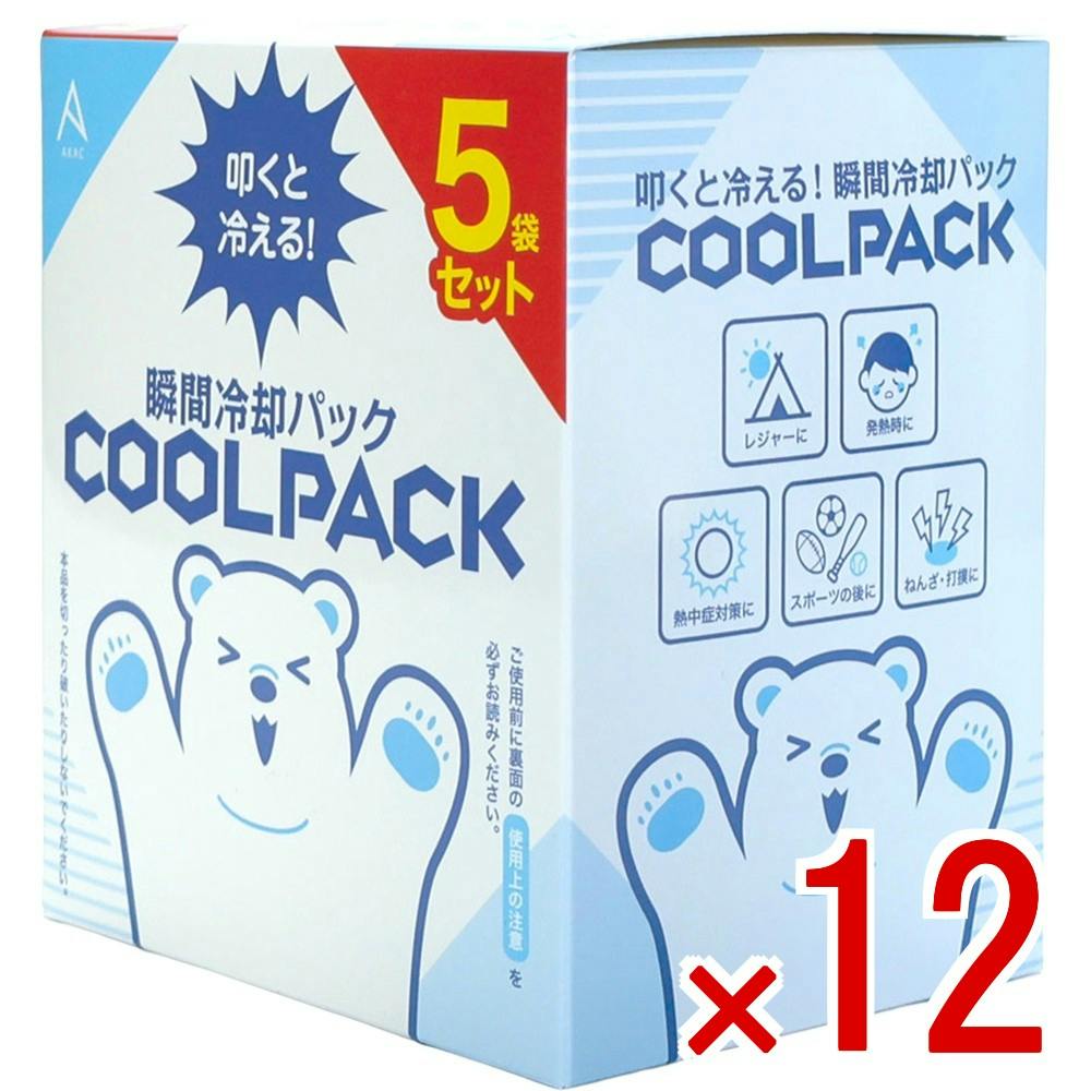 【ケース販売】瞬間冷却パック × 12点　 【送料込み】 ＃4571586076391