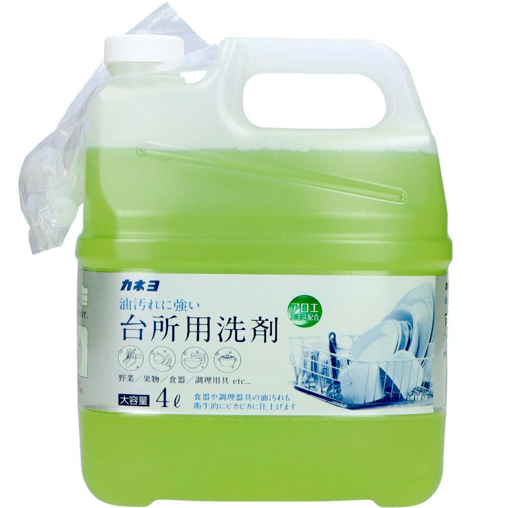 台所用洗剤 4L × 1点　 【送料込み】 ＃4901329270142