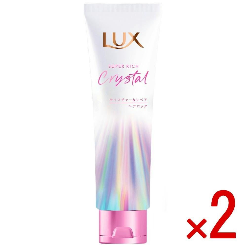 【2点まとめ買い】ラックス スーパーリッチクリスタル モイスチャー＆リペア ヘアパック × 2点　 【送料込み】 ＃4902111784205
