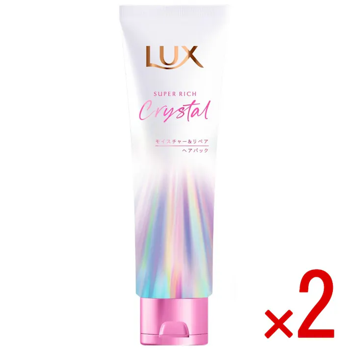 【2点まとめ買い】ラックス スーパーリッチクリスタル モイスチャー&リペア ヘアパック × 2点 【送料込み】 #4902111784205
