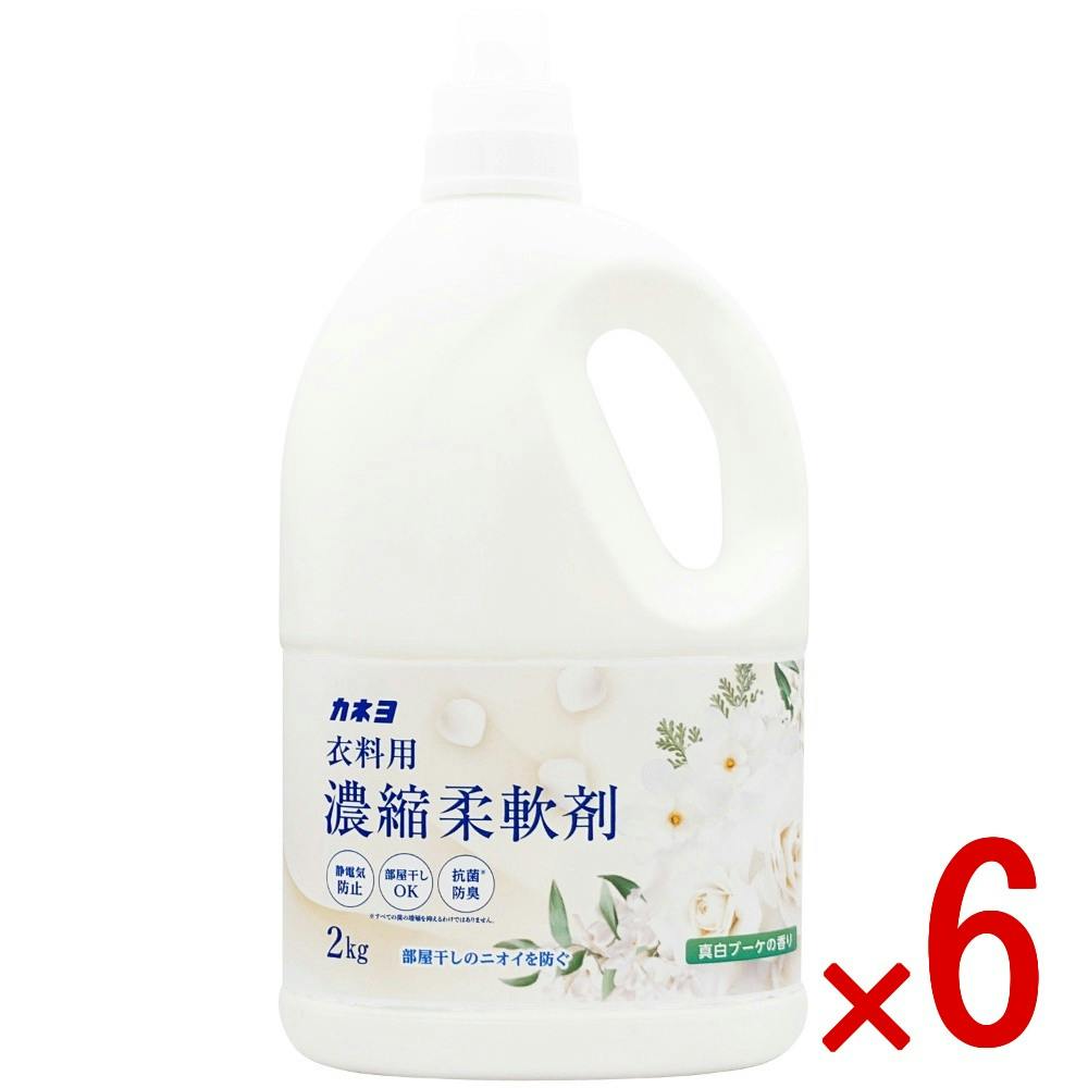 【ケース販売】濃縮柔軟剤 真白ブーケの香り × 6点　 【送料込み】 ＃4901329280646