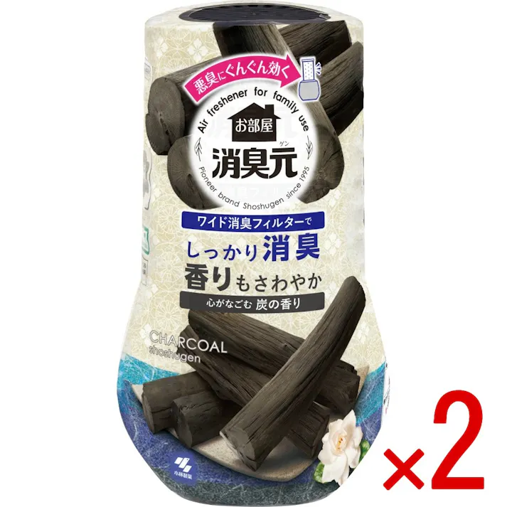 【2点まとめ買い】お部屋の消臭元心がなごむ炭の香り × 2点 【送料込み】 #4987072099827