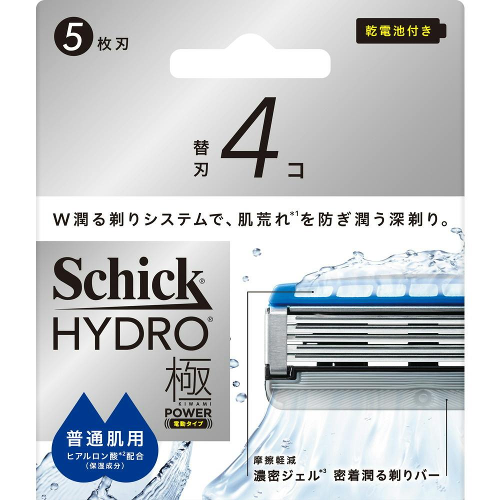シック ハイドロ極パワー 普通肌 替刃 × 1点　 【送料込み】 ＃4891228320638