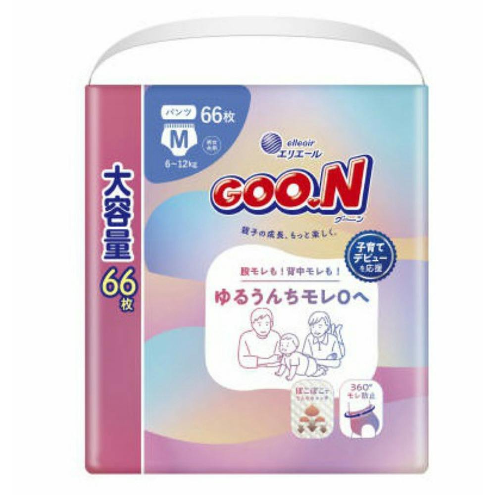 グーン ゆるうんちモレ0へ パンツ Mサイズ × 1点　 【送料込み】 ＃4902011124408