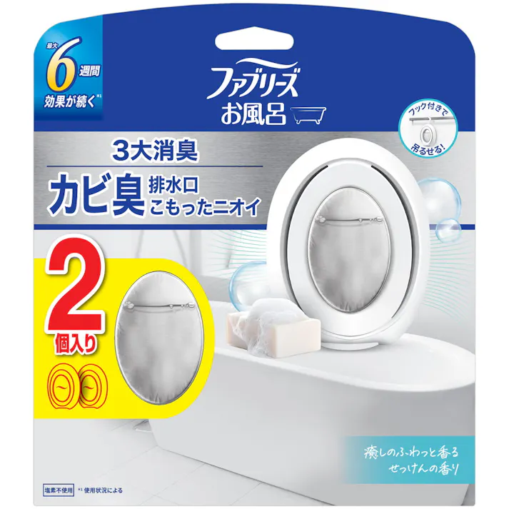 ファブリーズお風呂用ナチュラルサボンの香り × 1点 【送料込み】 #4987176384065