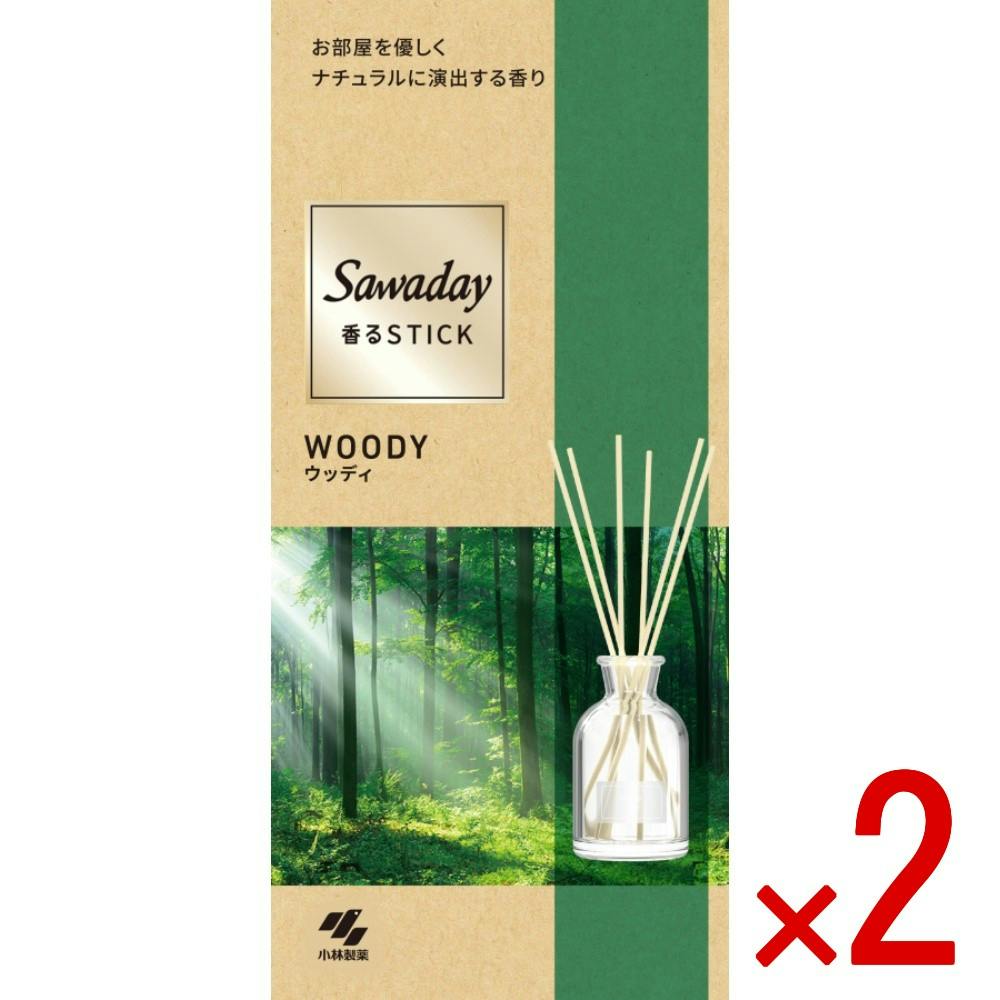 【2点まとめ買い】Sawaday香るStickウッディ × 2点　 【送料込み】 ＃4987072101612