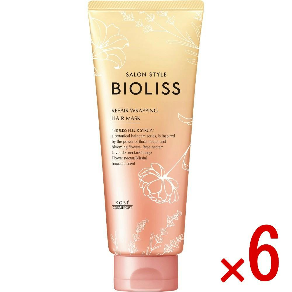 【ケース販売】SS ビオリス フルールシロップ リペアラッピング ヘアマスク × 6点　 【送料込み】 ＃4971710632859