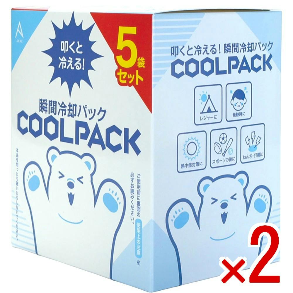 【2点まとめ買い】瞬間冷却パック × 2点　 【送料込み】 ＃4571586076391