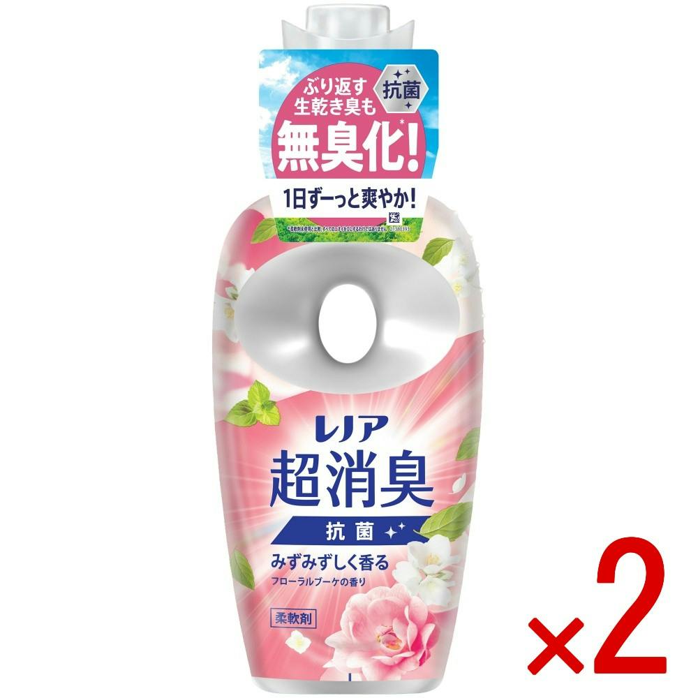 【2点まとめ買い】レノア超消臭みずみずしく香るフローラルブーケ香り本体 × 2点　 【送料込み】 ＃4987176353436