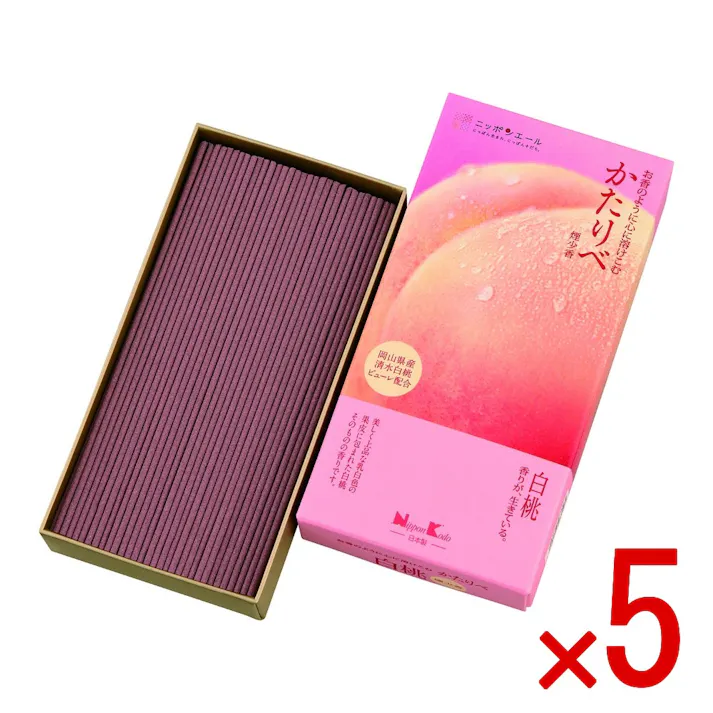 【ケース販売】かたりべ 白桃 バラ詰 × 5点 【送料込み】 #4902125261525