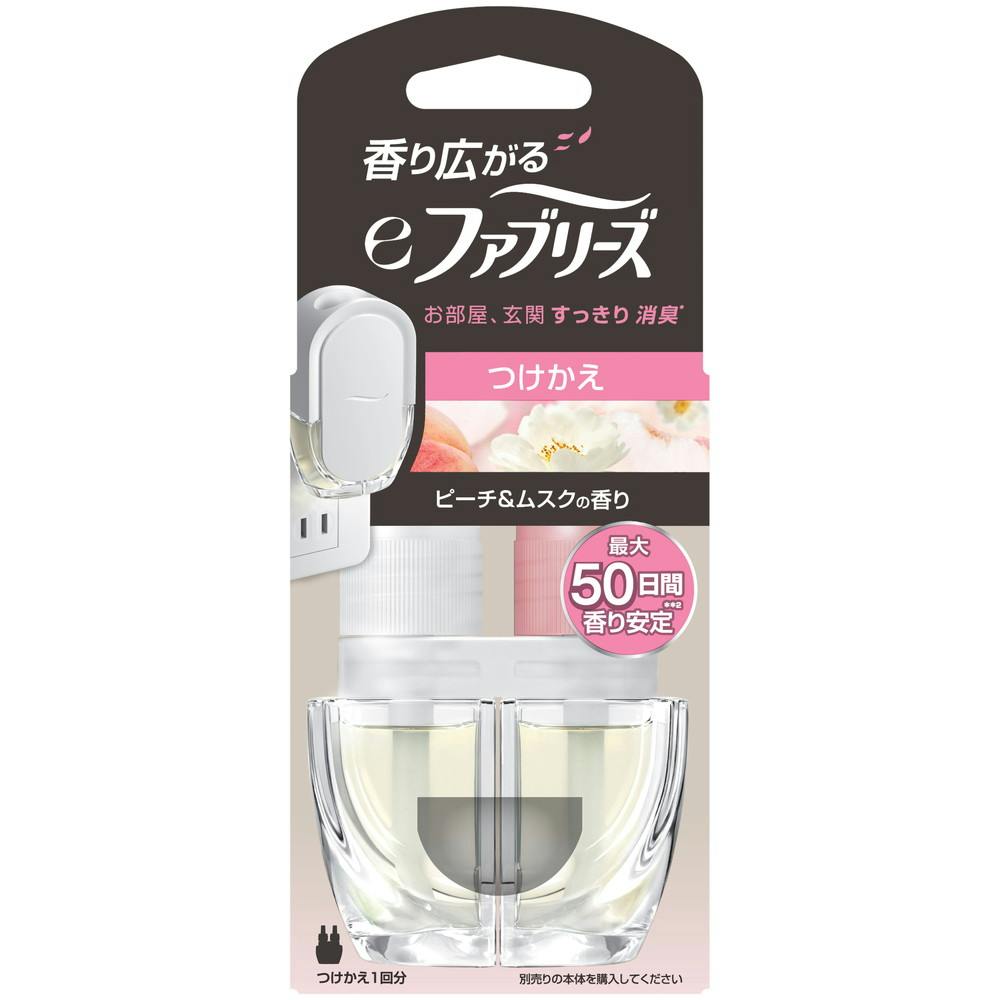 eファブリーズピーチ＆ムスクの香り替 × 1点　 【送料込み】 ＃4987176354457