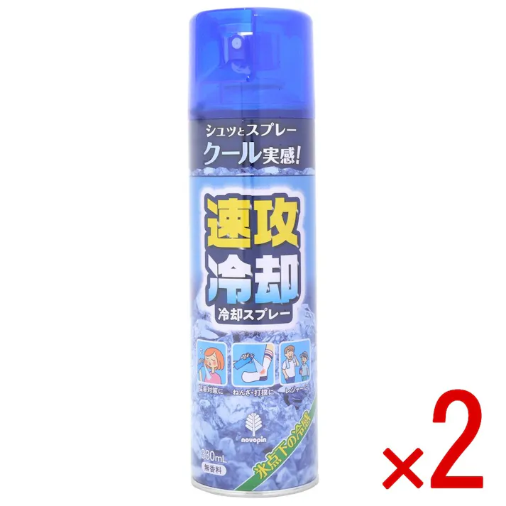 【2点まとめ買い】速攻冷却 冷却スプレー × 2点 【送料込み】 #4971902927220