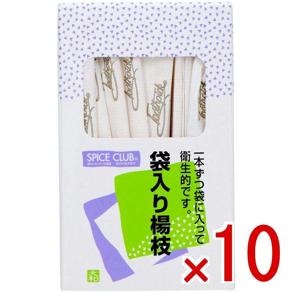 ケース販売】SC紙完封楊枝 × 10点 【送料込み】 ＃4904681502074