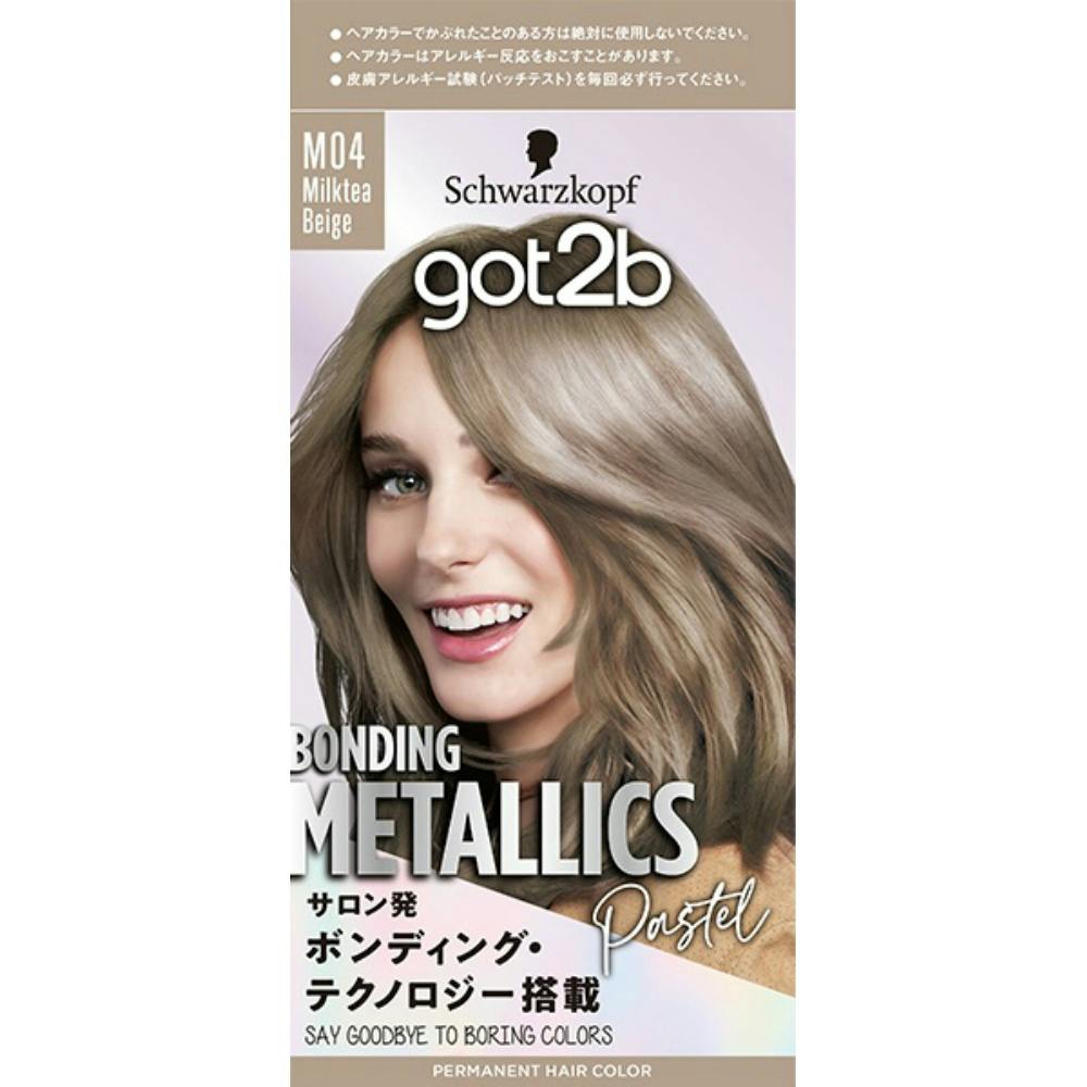 got2b ボンディング・メタリックス ヘアカラー ミルクティーベージュ