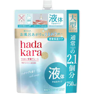 ハダカラモイストボディケアソープ液体タイプリッチソープの香りつめかえ用大型サイズ × 1点 【送料込み】 #4903301378518