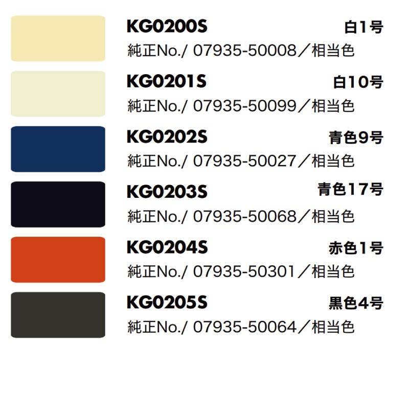 2本 KG0202S クボタ 青色9号 純正No./ 07935-50027 /相当色 農業機械用