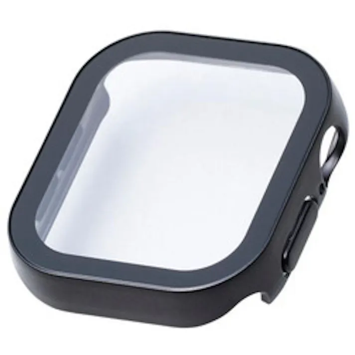 Apple Watch 42mm用フルカバーケース/プレミアムガラス/高透明/防水
