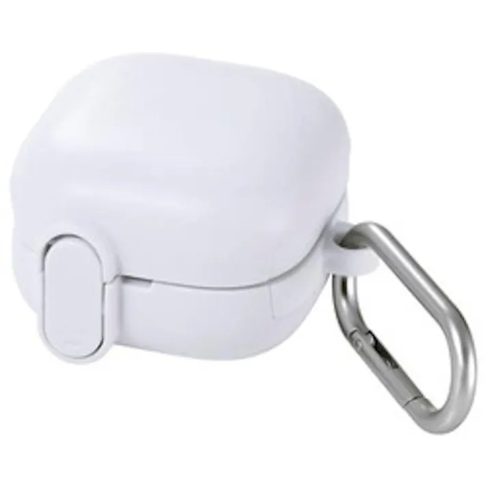 LinkBuds Clip(ソニー製ヘッドセット)用 TOUGH SLIM Lock ハイブリッドケース ホワイト