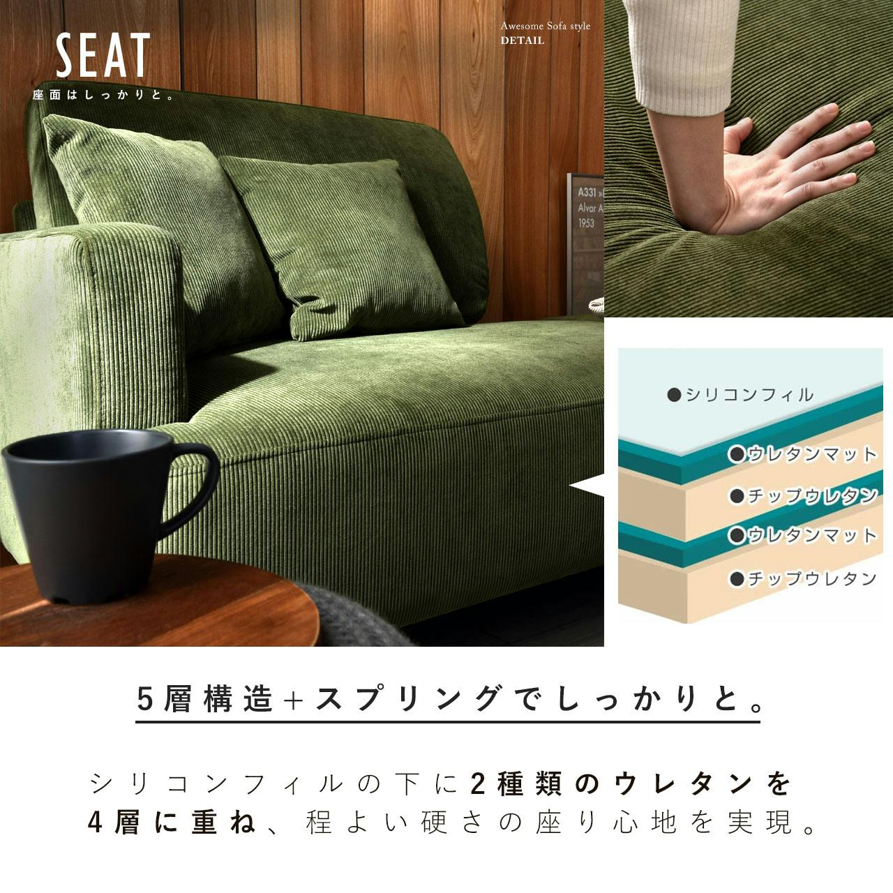 ワイエムワールド ソファ ソファー 2人掛け ローソファー ローソファ