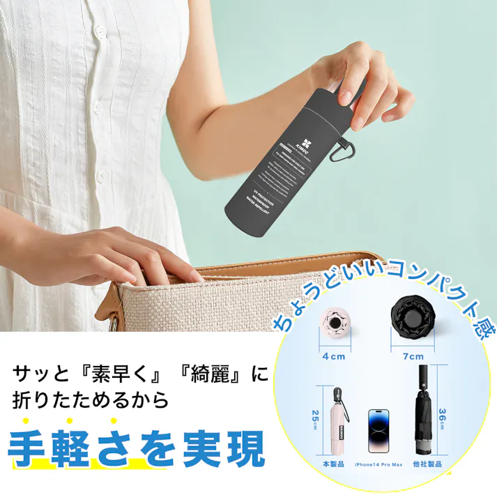 レディース 折りたたみ傘 ワンタッチ自動開閉 日傘 超軽量 自動傘 可愛い 3段 100%完全遮光 UVカット100% 晴雨兼用 コンパクト 撥水 無地 雨対策 紫外線対策 丈夫 日焼け対策 通勤 通学 グレー