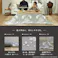 保温綿入りこたつ布団 北欧柄タイプ-ヒートキートス 210x190cm/色:エルクグレー 【送料込み】 #nkmr