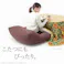 ビーズクッション-ピグロミニ(直径55cm)/色:ブラック 【送料込み】 #nkmr