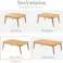 北欧デザインこたつテーブル-イーズ 105x75cm SAI 彩/色:オーク(ナチュラル) 【送料込み】 #nkmr