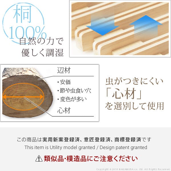 グッドデザイン賞受賞 通気性2倍の折りたたみ みやび格子 すのこベッド