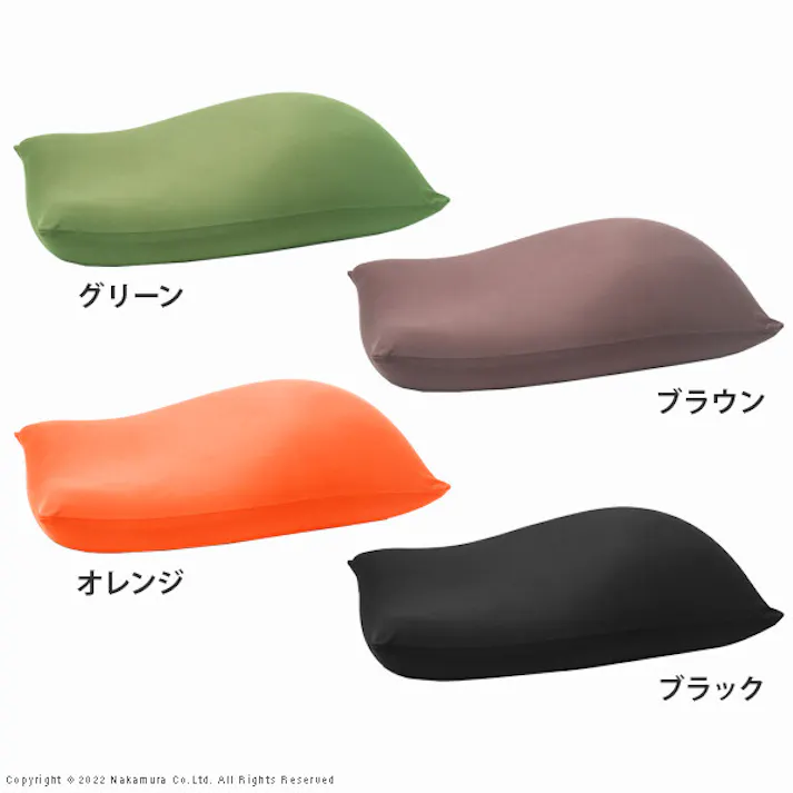 ビーズクッション-ピグロXXLサイズ(125x70cm)/色:ブラック 【送料込み】 #nkmr