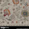 イタリア製ジャガード織りクッション付き1個-イスタ45x45cm/色:グレージュ 【送料込み】 #nkmr