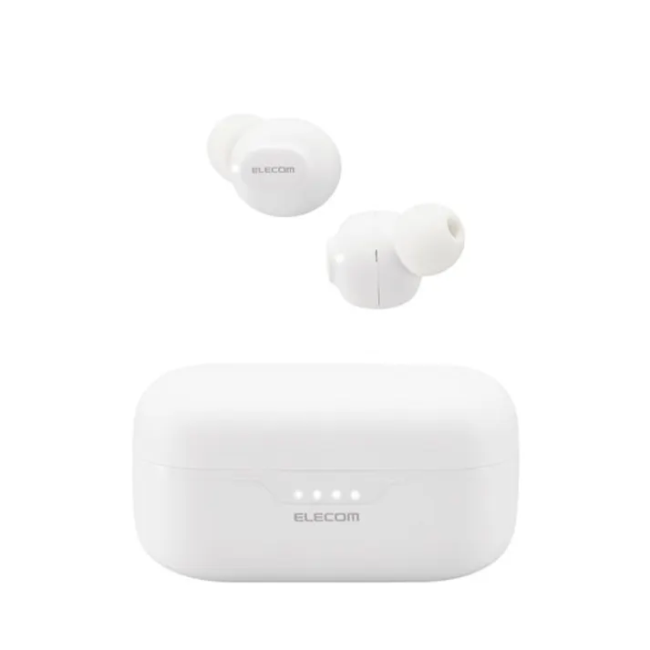 ワイヤレスイヤホン Bluetooth 5.3 低遅延 タッチセンサー 超小型 AAC対応 密閉型 Type‐C充電 ホワイト