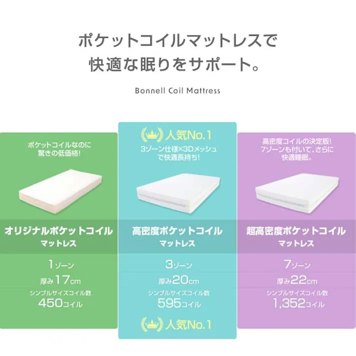 【セミダブル】Pluto 収納付きベッド/色:ナチュラル【高密度アドバンスポケットコイル】 収納付きベッド 引出し収納 セミダブルサイズ シンプル 便利 【送料込み】 #iina