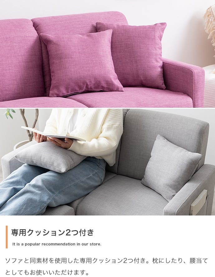 単品】Emma コンパクトオットマン／色：グレー 【送料込み】 #iina