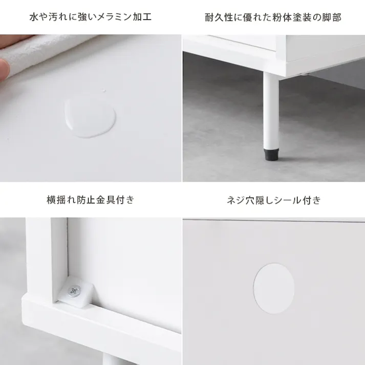 【幅100cm】Putie 引き戸テレビ台/色:グレー 収納スペース 収納可能 テレビ周り スリム設計 ワンルーム シンプル ゲーム機 AVボード 【送料込み】 #iina