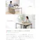 【3点セット】Orca 伸縮式ダイニングテーブル+チェア2脚/色:ブラウン/グレージュ 椅子 ダイニング家具 ファブリック生地 ウレタンフォーム テーブル 天板サイズ チェア 背もたれ 正方形サイズ 【送料込み】 #iina