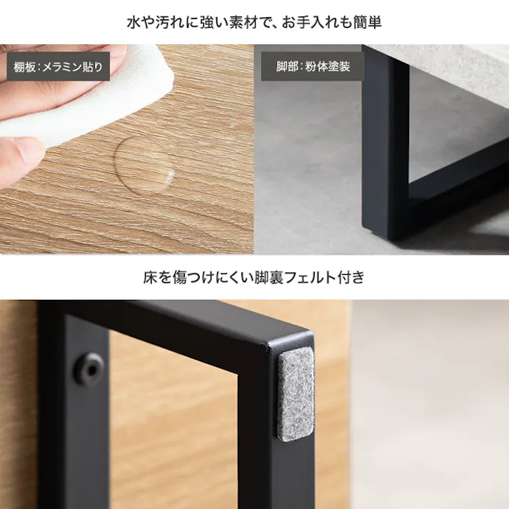 NEW 【幅120cm】テレビ台/色:ナチュラル Floaty ワンランク上 ローボード シンプル テレビ台 リビング 天板 プラス 【送料込み】 #iina