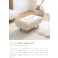 【単品】Moln オットマン/色:ショコラブラウン オットマン クッション ローソファ コンパクトサイズ シチュエーション ボリューム ワンルーム 【送料込み】 #iina
