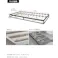 【ベッドフレーム+マットレス】【セミダブル】Knok パイプすのこベッド(マットレス付き)/色:ホワイト【ボンネルコイルマットレス付き】 ※布団、枕等は付属しません ベッド シンプルデザイン スタイリッシュ ロータイプ ワンルーム ミニマル 通気 【送料込み】 #iina