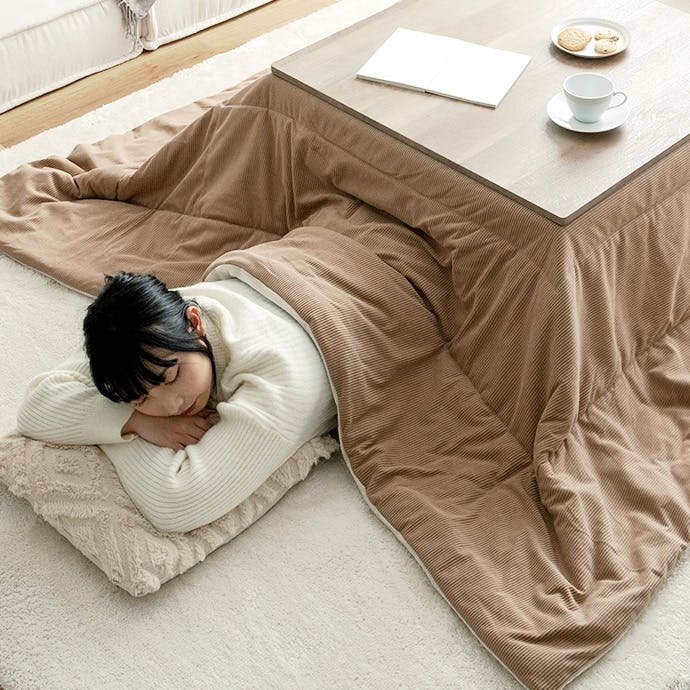 長方形:190cm×240cm】Jude リバーシブルコーデュロイこたつ布団／色
