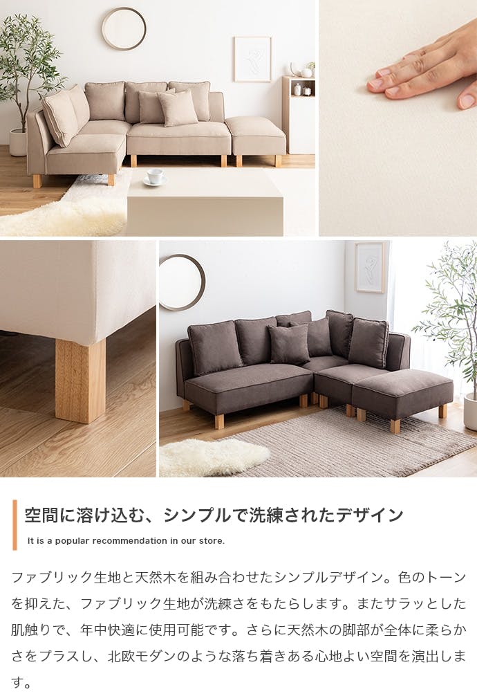 単品】Cindy オットマン／色：ダークグレー 【送料込み】 #iina
