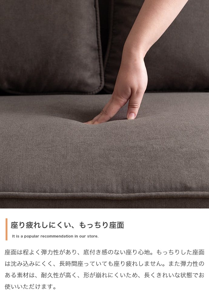 単品】Cindy オットマン／色：ダークグレー 【送料込み】 #iina