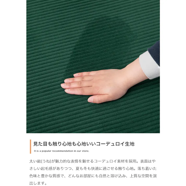 【幅155cm】フロアソファ/色:モカ Goose フロアソファ 高 ペット ラク お子さま 圧縮梱包 気分 【送料込み】 #iina