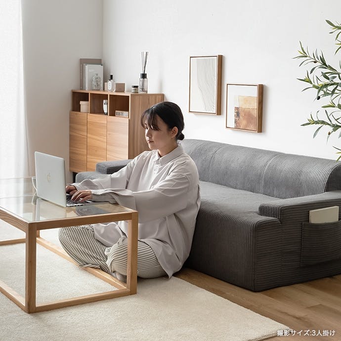 単品】3人掛け圧縮ソファ/色:グレー 【送料込み】 #iina | ソファー 単品】3人掛け圧縮ソファ/色:グレー 【送料込み】 #iina | ソファー